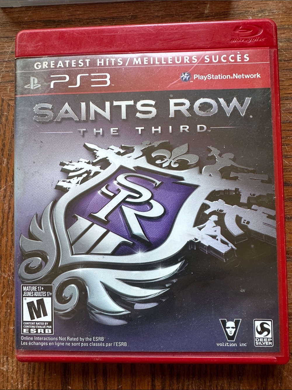 PlayStation 3 Saints Row: The Third - Purple & Silver